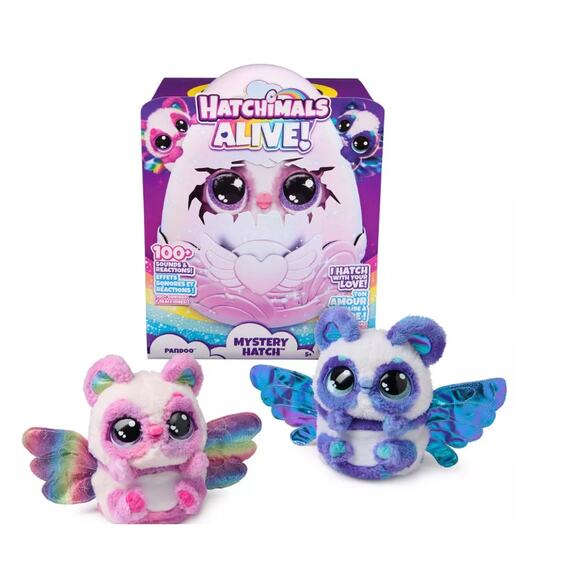 Hatchimals Alive Mystery Hatch Interactive Pandoo with Mist, Lights & Sounds - Picture 2 of 6